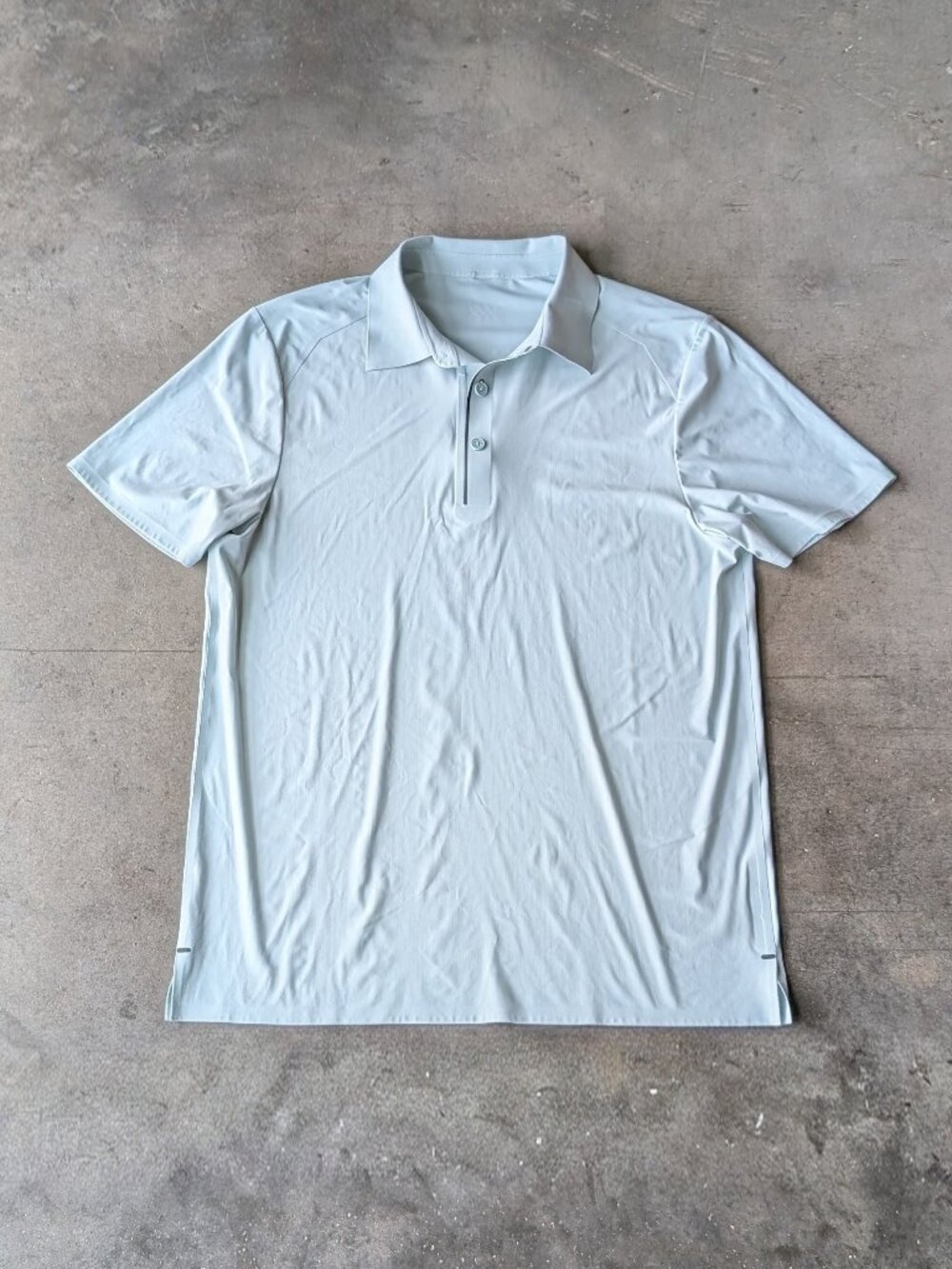 Rhone Men's Approach Tech Polo Short Sleeve Golf Shirt in Blue